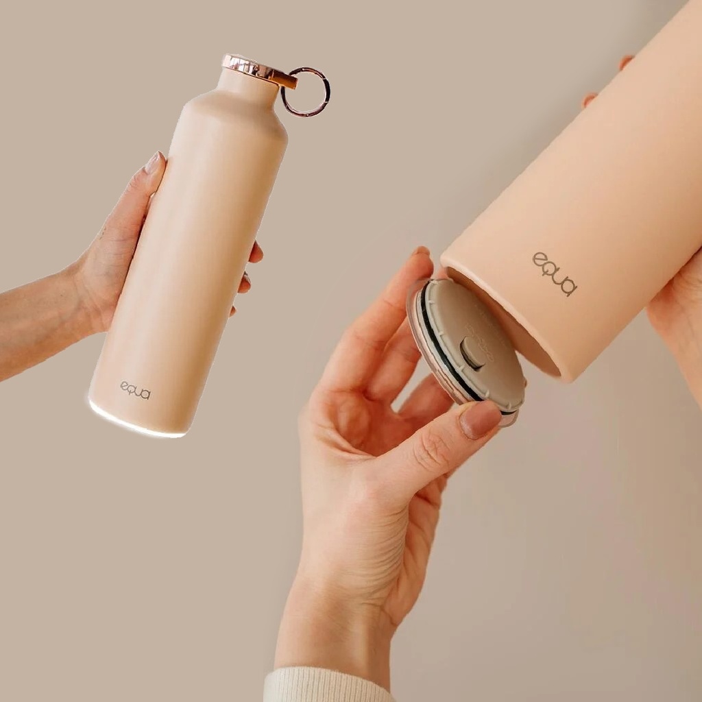 Equa Smart Water Bottle - Pink Blush