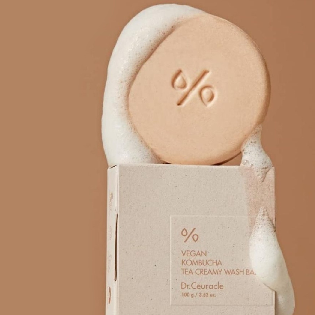 Vegan Kombucha Tea Creamy Wash Bar