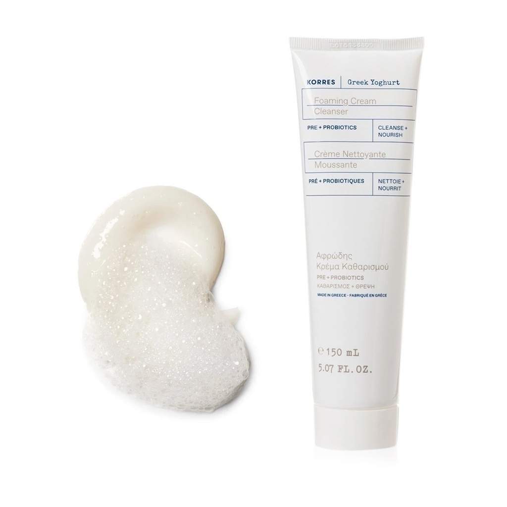Greek Yoghurt Probiotic Foaming Cream Cleanser