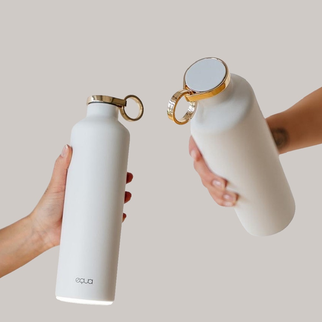 Equa Smart Water Bottle - Snow White