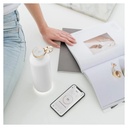 Equa Smart Water Bottle - Snow White