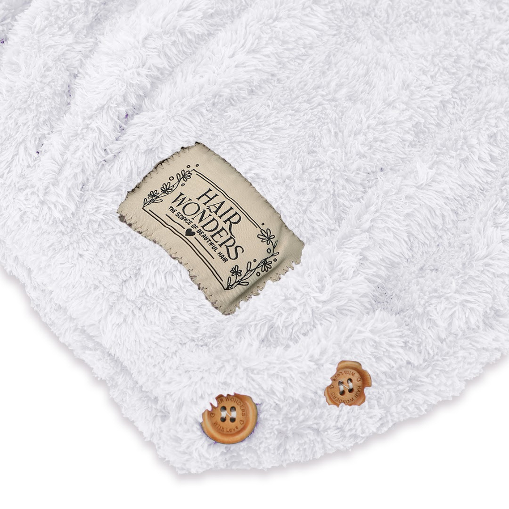 Turban Towel - White