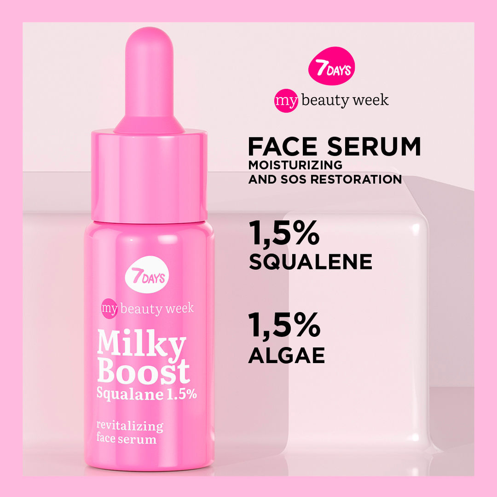 Revitalizing Milky Boost Squalane Face Serum