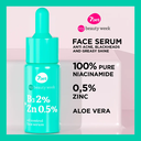 Oil Control Face Serum Vitamin B3 2% + Zinc 0.5%