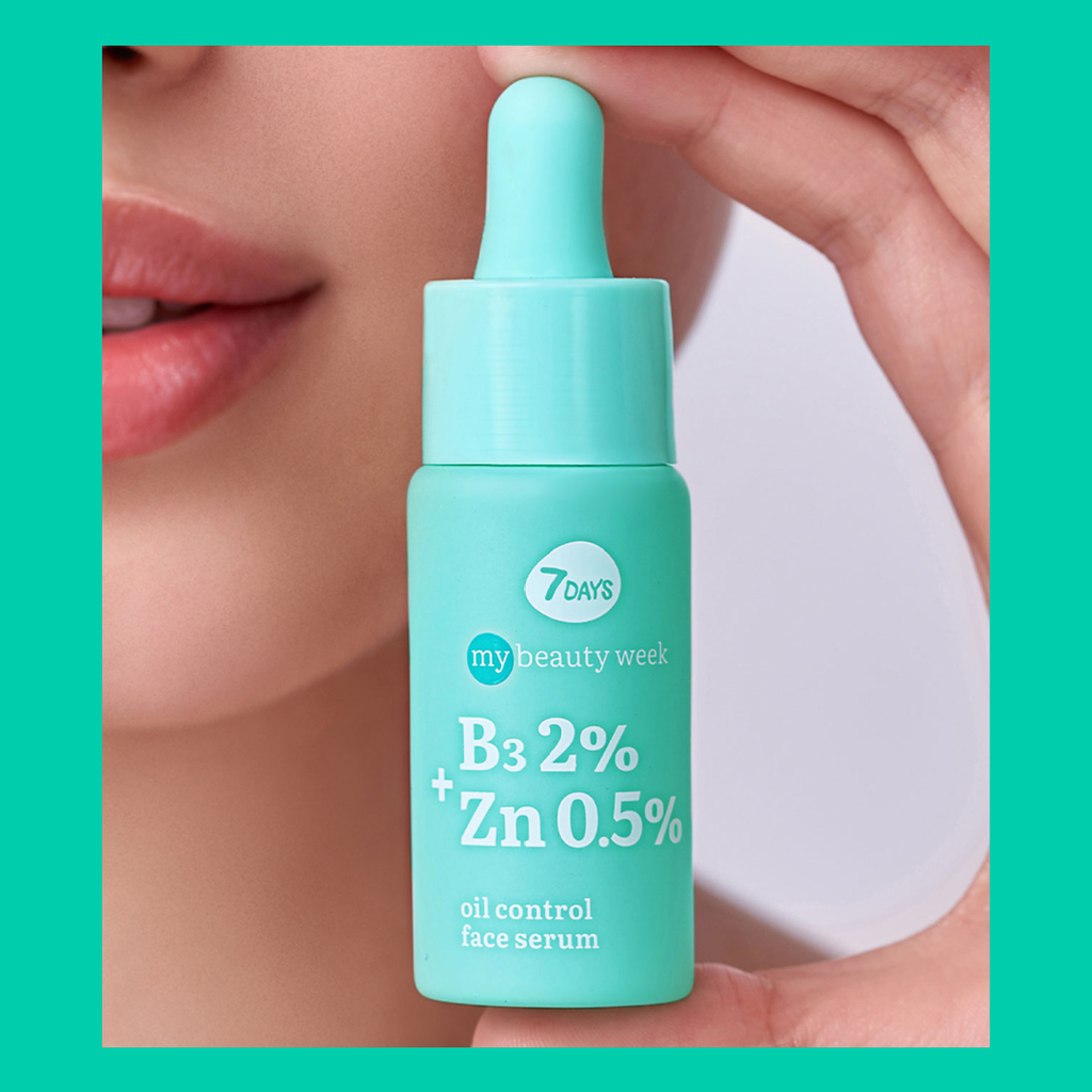 Oil Control Face Serum Vitamin B3 2% + Zinc 0.5%