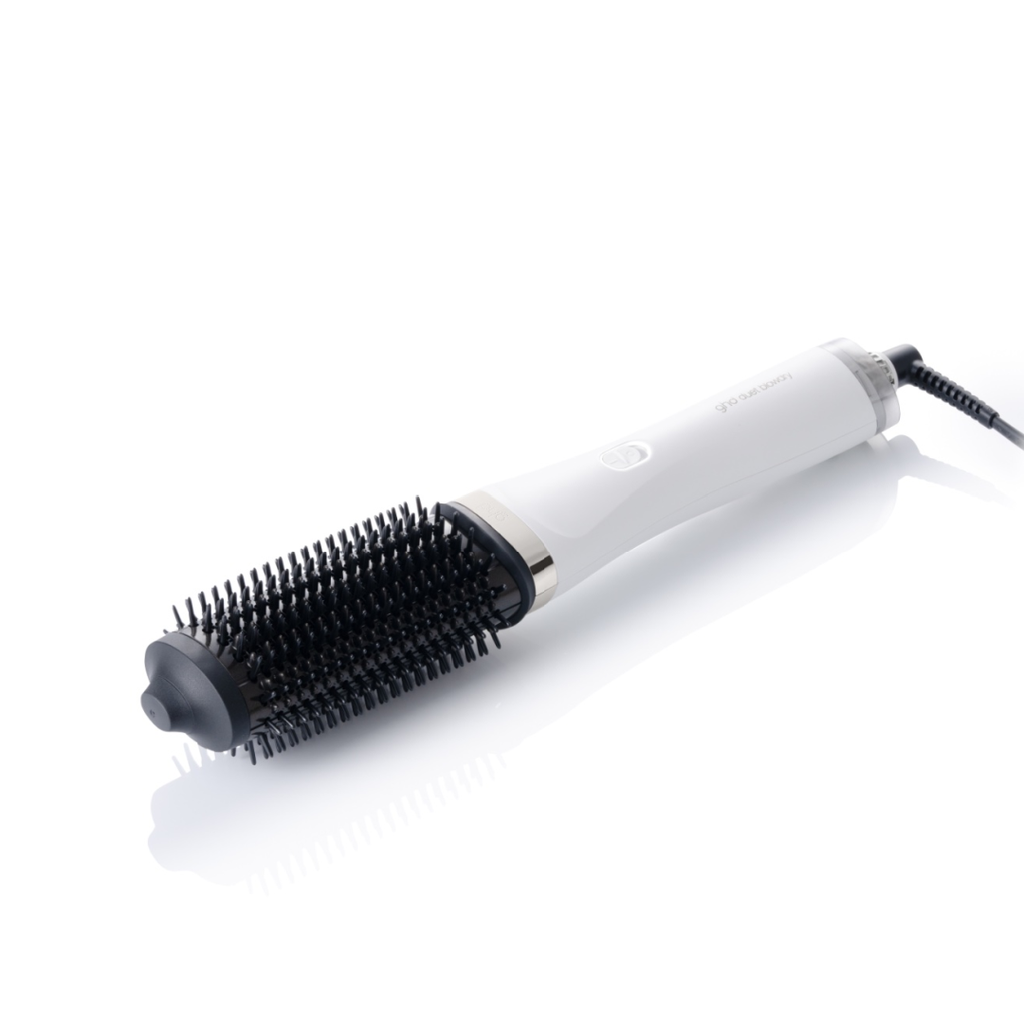 duet blowdry 2-in-1 hair dryer brush white