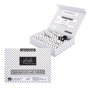 Silk Heatless Hair Curler Set - Black & White