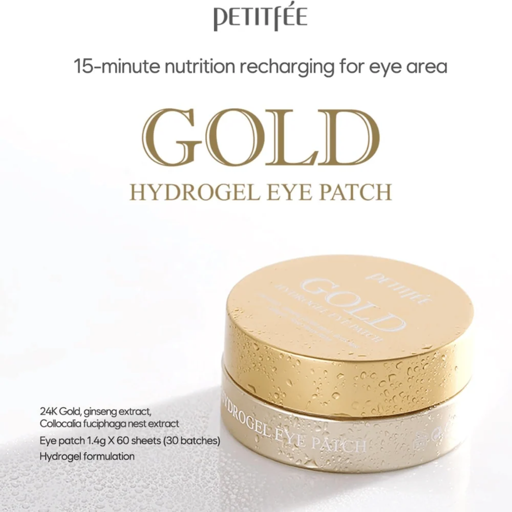 Gold Hydrogel Eye Patch