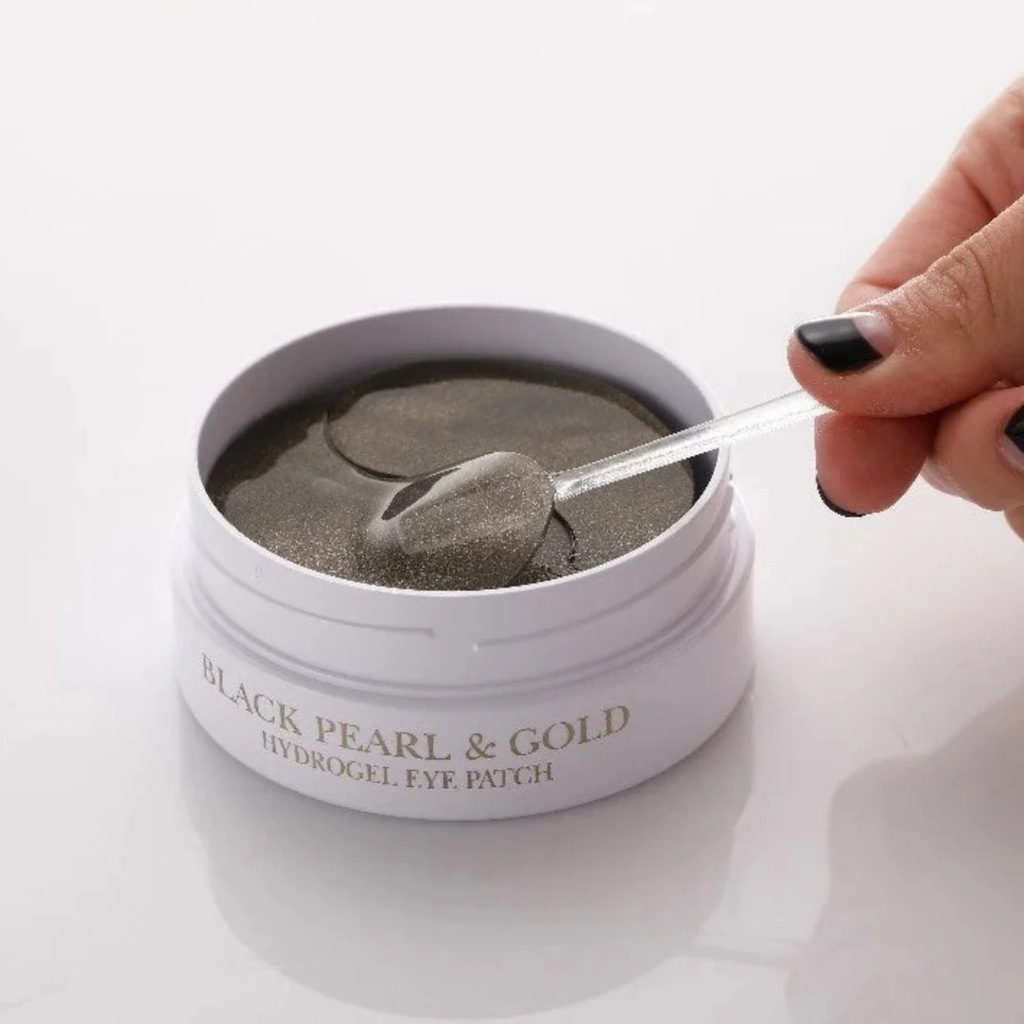 Black Pearl & Gold Hydrogel Eye Patch