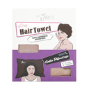 Hair Towel & Satin Pillow Case Set - Caramel 