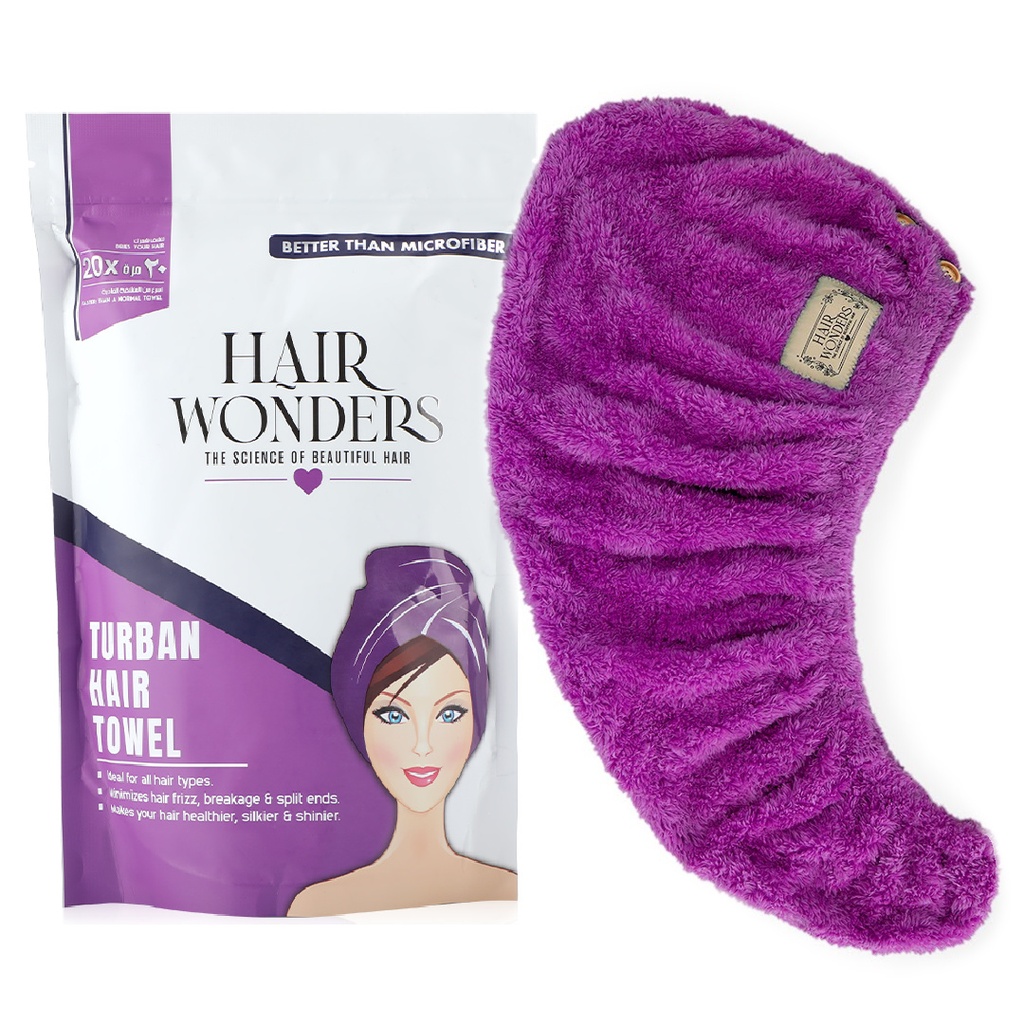 Turban Towel - Purple