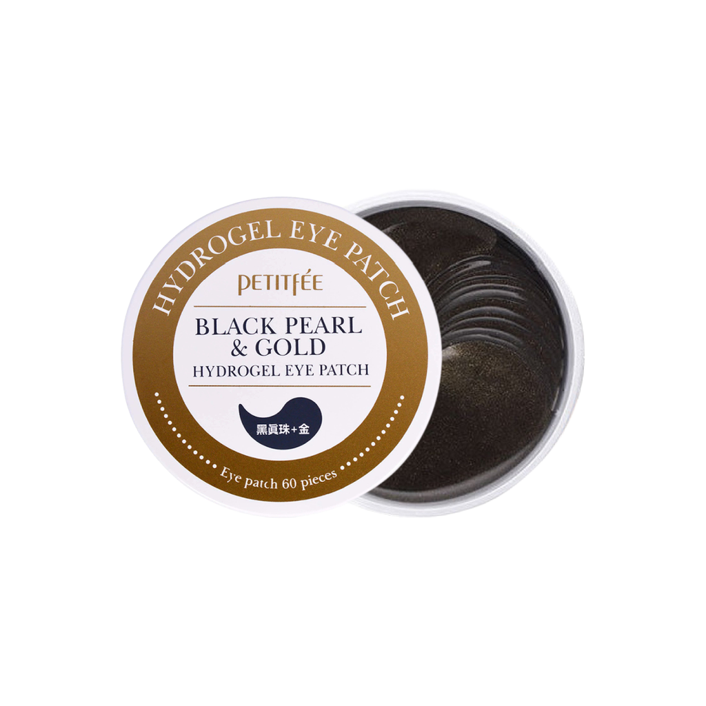 Black Pearl & Gold Hydrogel Eye Patch