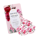 Rose Petal Satin Foot Mask