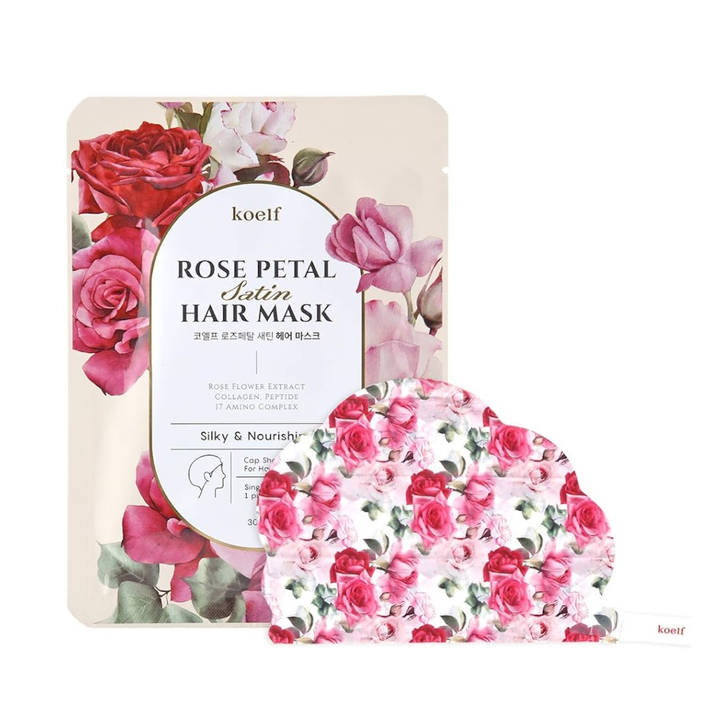 Rose Petal Satin Hair Mask