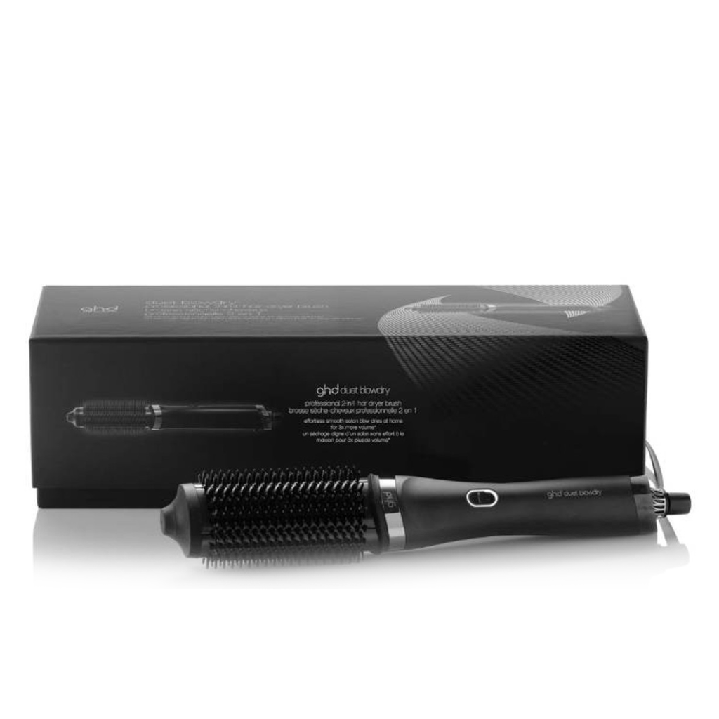 duet blowdry 2-in-1 hair dryer brush black