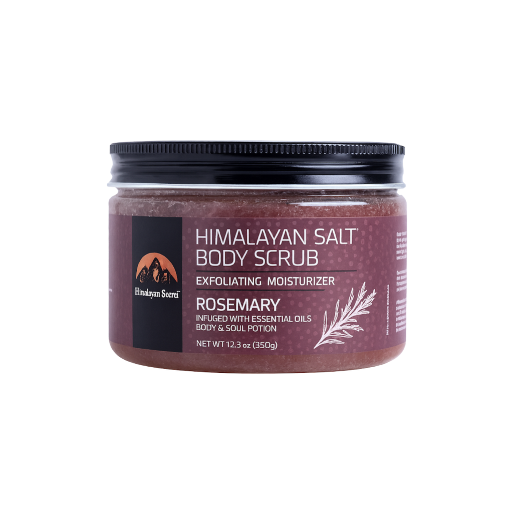 Himalayan Salt Body Scrub – Rosemary
