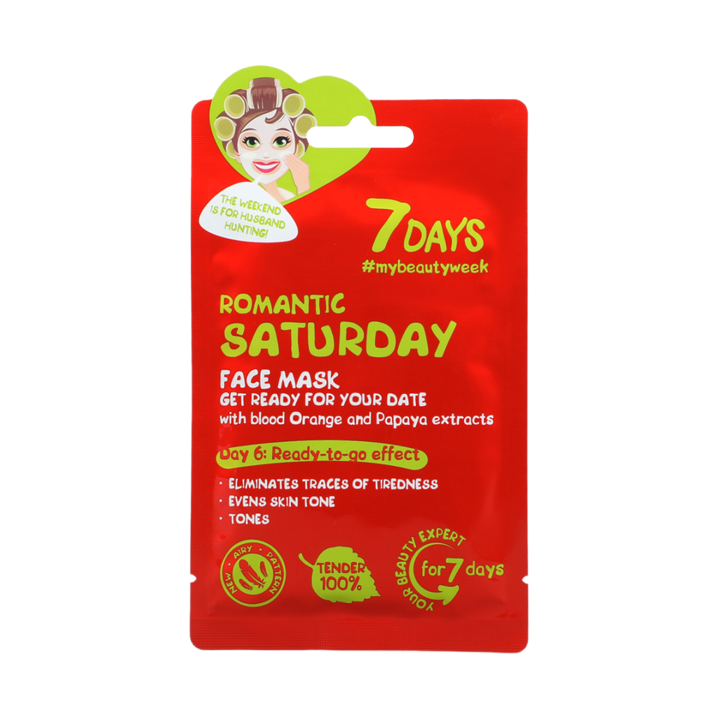 Romantic Saturday Face Mask – Blood Orange & Papaya