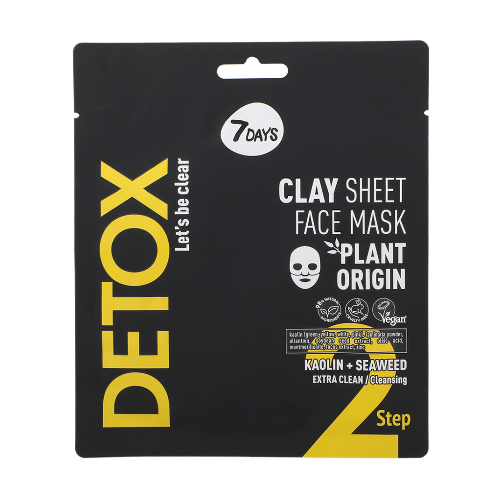 Detox Clay Sheet Face Mask