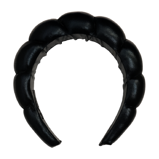 Spa Headband - Leather Black