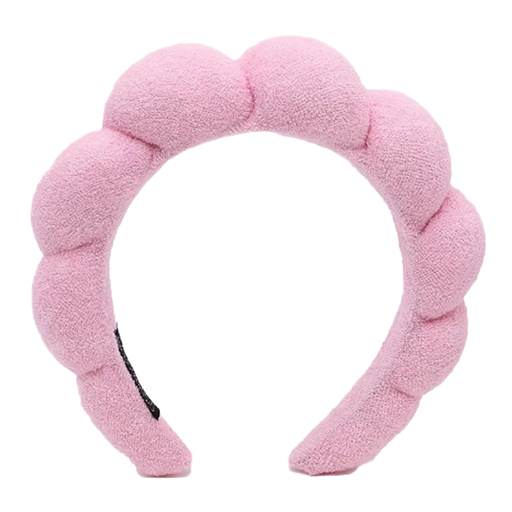 Spa Headband - Cotton Pink