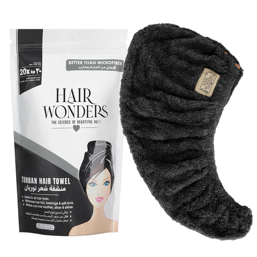 Turban Towel - Black