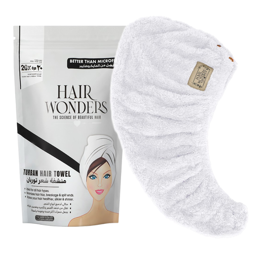 Turban Towel - White
