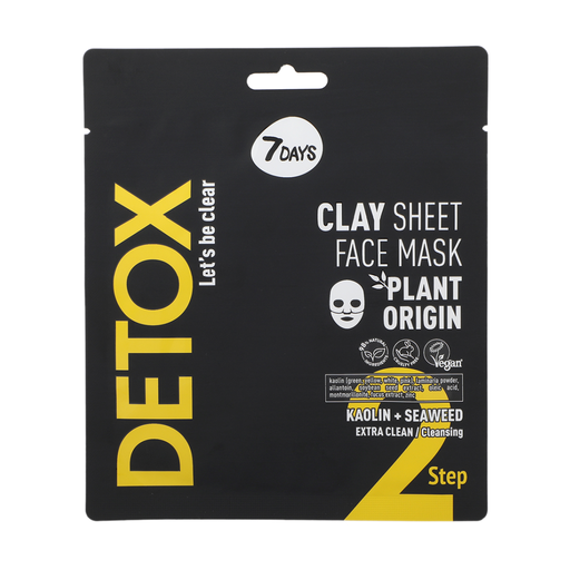 Detox Clay Sheet Face Mask